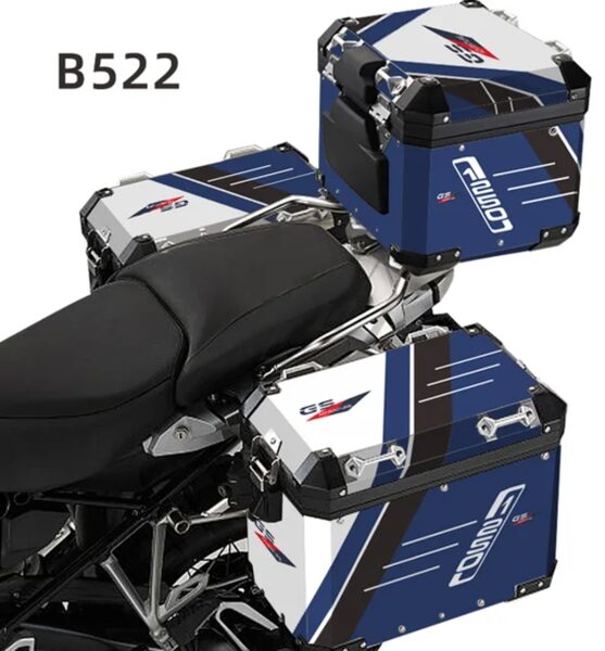 Kit autocolantes p/ malas de alumínio BMW