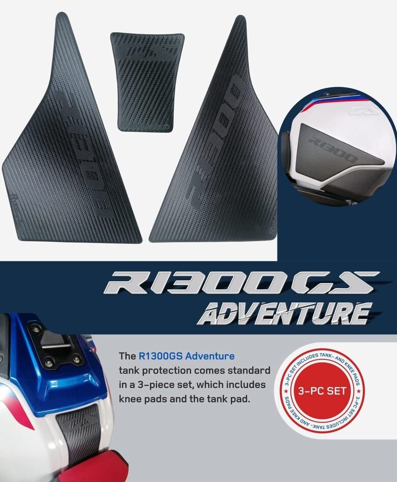 Kit tank pads BMW R1300 GS Adventure Rubbatech