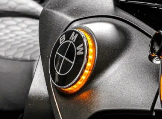 Luz DRL/Pisca para emblema 70mm modelos BMW 1200/1250gs Adventure