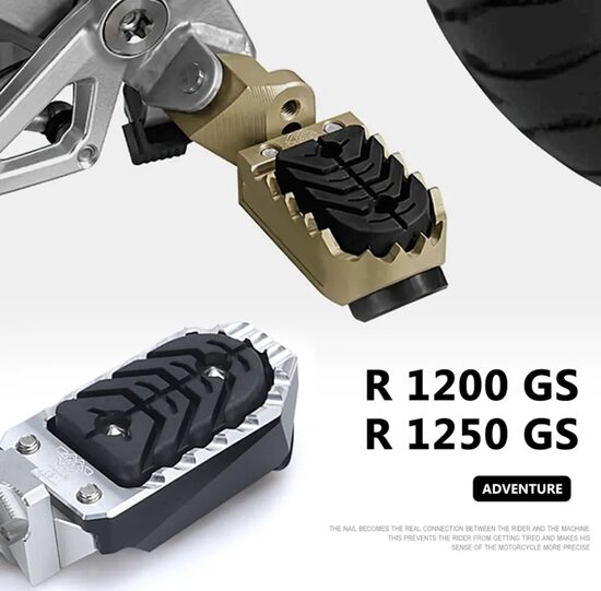 Pousa pés dinâmicos p/ Bmw r1200/1250gs e gs adventure 