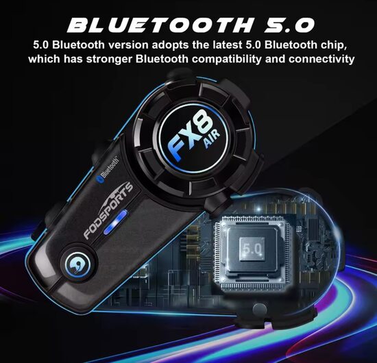 Intercomunicador Bluetooth FX8 AIR