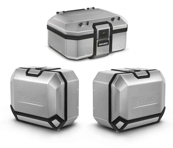 SHAD Terra Full Pack 120L - Top Case 37L + Right Side Case 36L + Left Side Case 47L