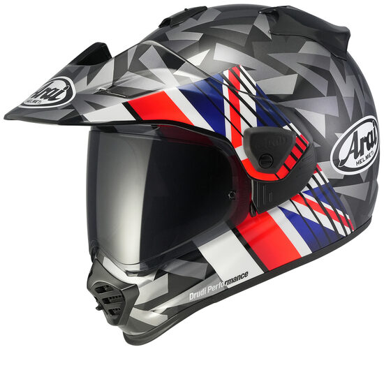 Capacete ARAI TOUR-X5 Nation UK - Multicolor - Novo Modelo
