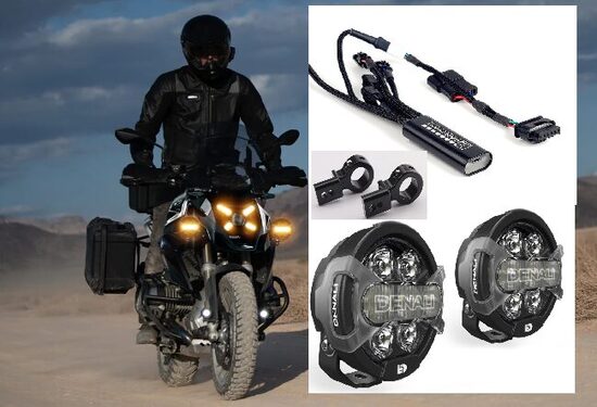 Kit de iluminação Bmw R1300gs/a Denali D7 Pro Cansmart GEN II