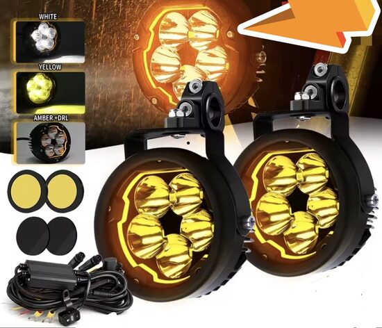 Faróis auxiliares MT Rider XS