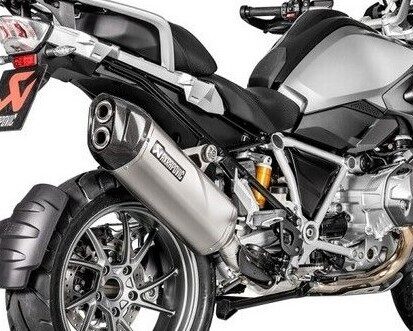 Ponteira escape Akrapovic Slip Titanium BMW R1250 GS e GSA