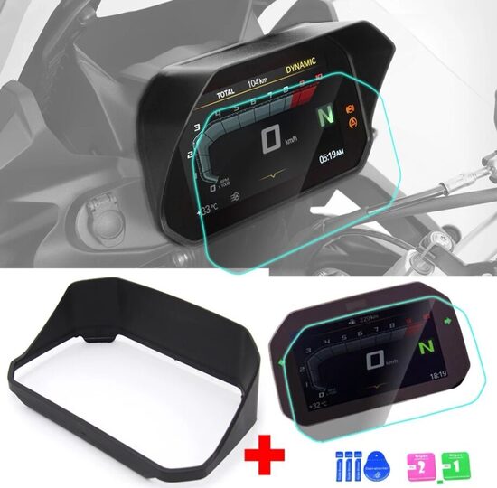 Pala anti reflexo TFT + Pelicula Bmw 