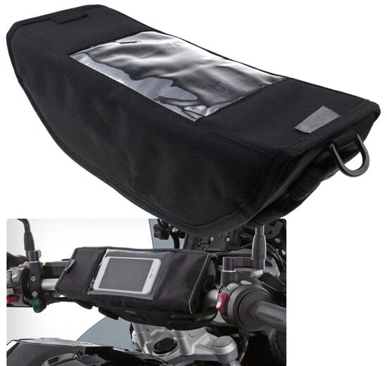 Bolsa de guiador impermeável