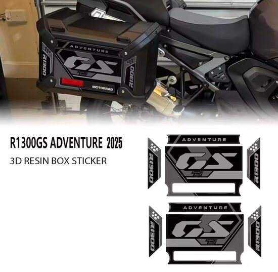 Autocolantes em gel p/ malas laterais BMW R1300 GSA