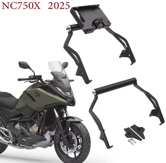 Honda NC 750x - 2025 Barra de apoio/suporte para telemóvel 