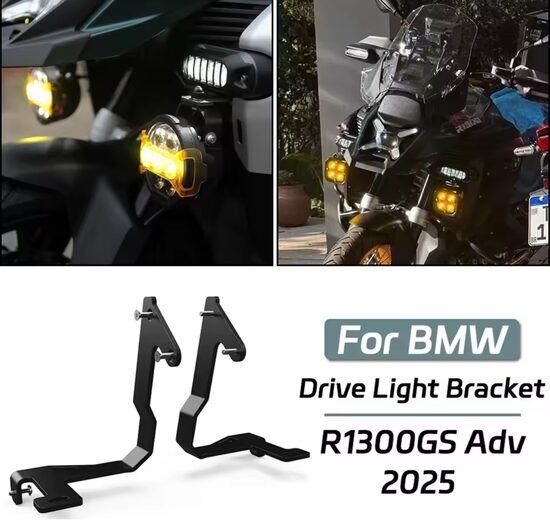 Suportes superiores p/ faróis auxiliares BMW R1300 GS Adventure 
