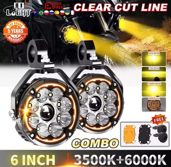 Faróis auxiliares Co-Light Pro 