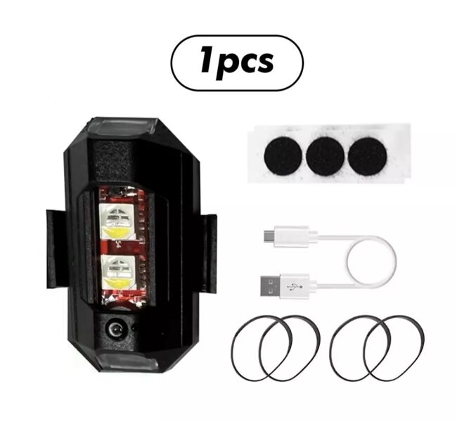 Luz led para interior das malas