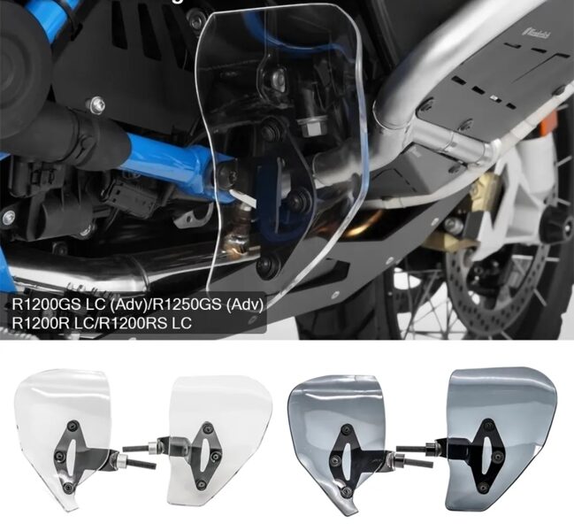 Defletores de chuva inferiores Bmw r1200 gs/a