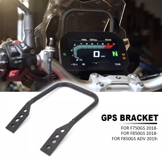 Barra de suporte gps/telemóvel bmw f750 e 850gs/a 2018-2023