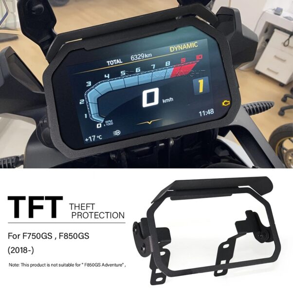 Anti roubo do TFT com pala Bmw F850gs 2018-2023