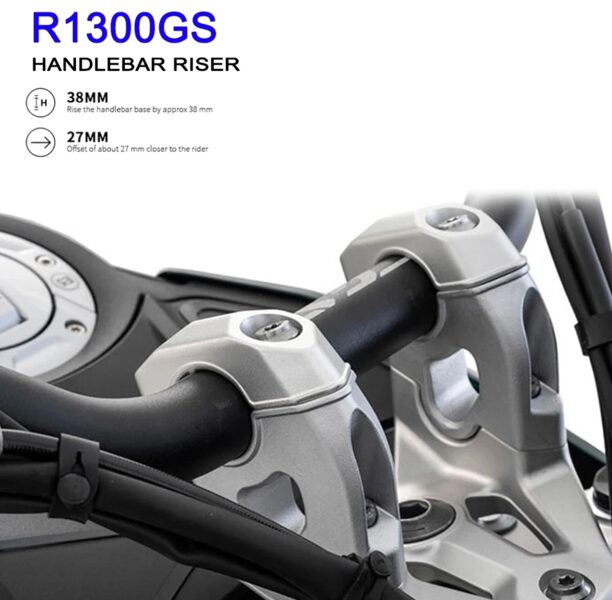 Risers/Aumentos para guiador Bmw R1300GS