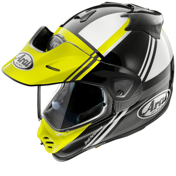 ARAI TOUR-X5 Cosmic Helmet - Neon Yellow