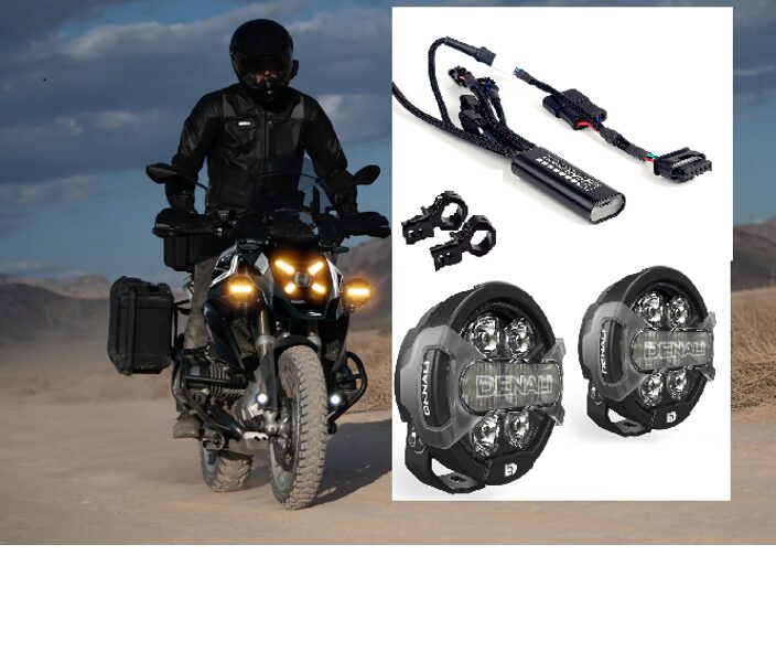 Kit de iluminação Bmw R1300gs/a Denali D7 Pro Cansmart GEN II