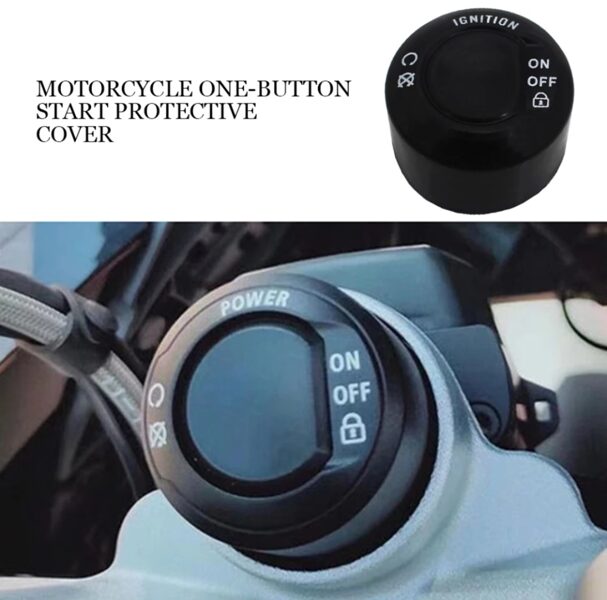 Capa proteção botão de ignição bmw