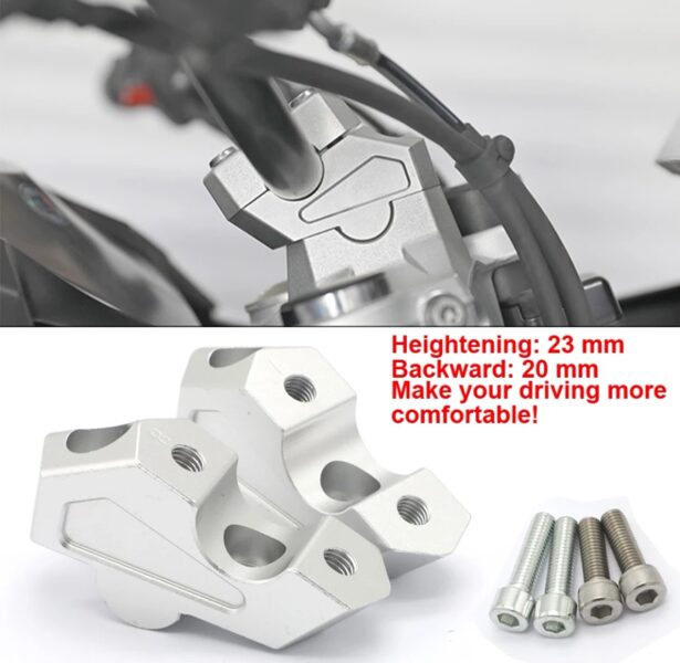 Risers/Aumentos guiador Bmw F750 gs/a