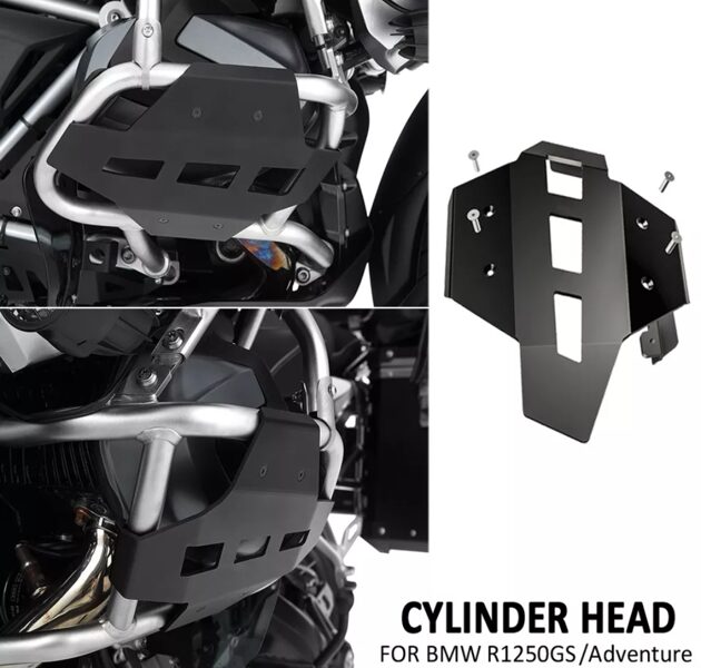 Proteções em metal p/ tampas do motor modelo r1250gs/a